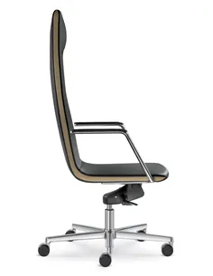 Кресло LD SEATING HARMONY 820-H кожаное, с высокой спинкой 2