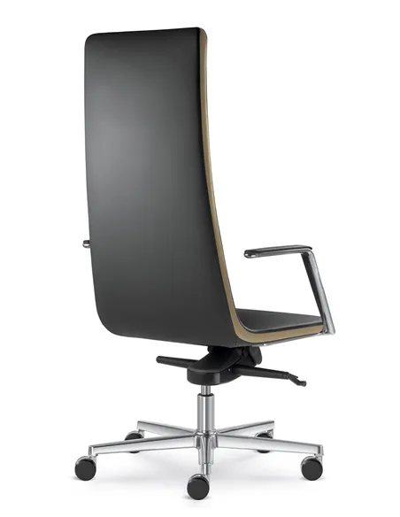 Кресло LD SEATING HARMONY 820-H кожаное, с высокой спинкой