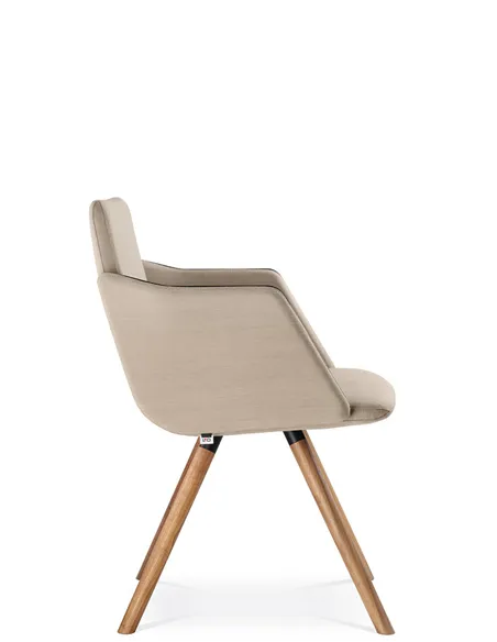 Крісло LD SEATING HARMONY 835-D для відвідувачів, на ніжках