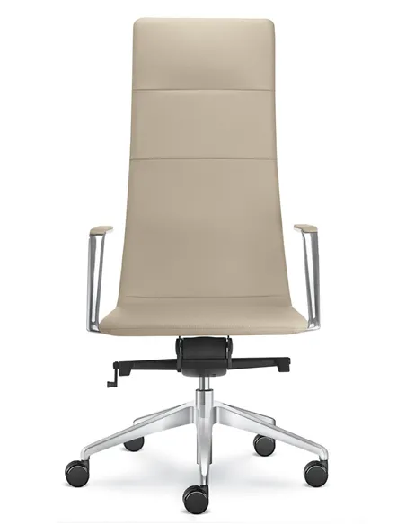 Кресло LD SEATING HARMONY PURE 850-H, F80-N6 кожаное, с высокой спинкой