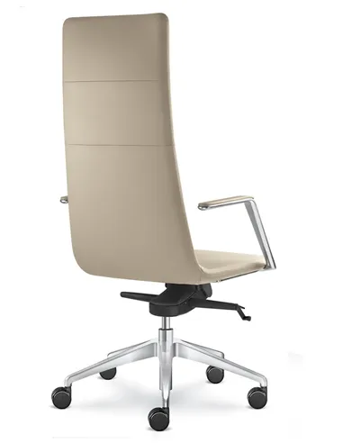 Кресло LD SEATING HARMONY PURE 850-H, F80-N6 кожаное, с высокой спинкой
