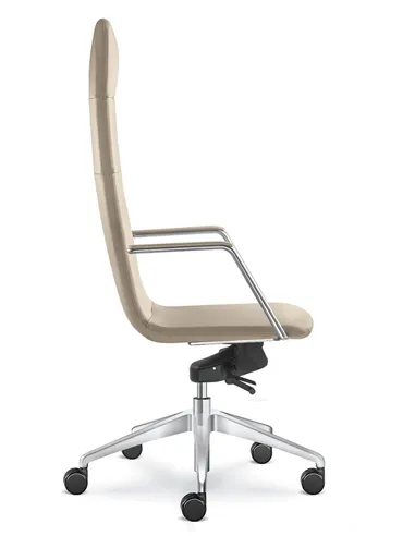 Кресло LD SEATING HARMONY PURE 850-H, F80-N6 кожаное, с высокой спинкой