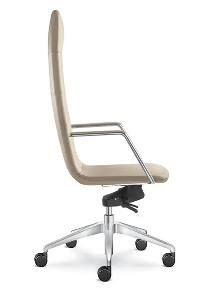 Кресло LD SEATING HARMONY PURE 850-H, F80-N6 кожаное, с высокой спинкой