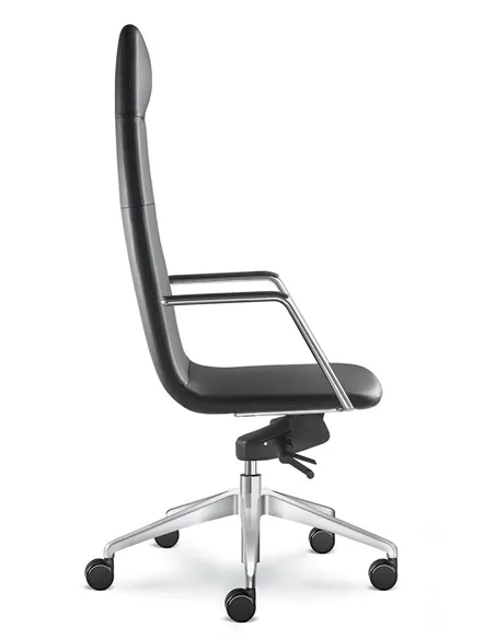 Кресло LD SEATING HARMONY PURE 850-H, F80-N6 кожаное, с высокой спинкой