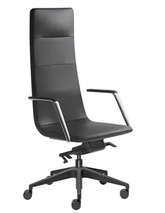 Кресло LD SEATING HARMONY PURE 850-H кожаное, с высокой спинкой