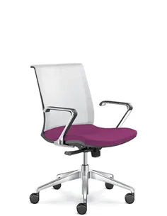 Кресло LD SEATING LYRA NET 203, F80-N6 для посетителей