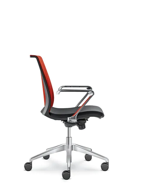 Крісло LD SEATING LYRA NET 203, F80-N6 для відвідувачів