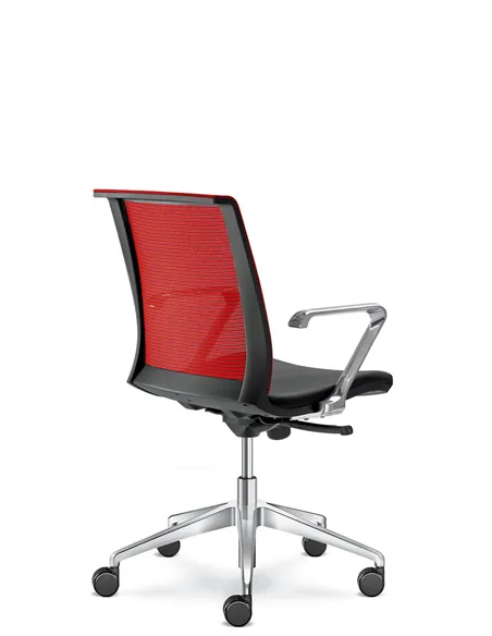Крісло LD SEATING LYRA NET 203, F80-N6 для відвідувачів