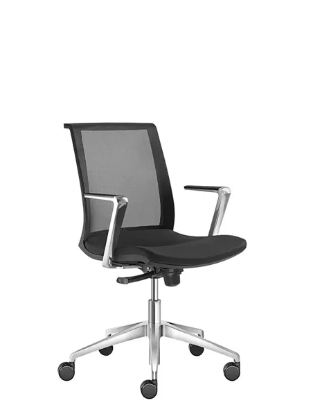Крісло LD SEATING LYRA NET 203, F80-N6 для відвідувачів