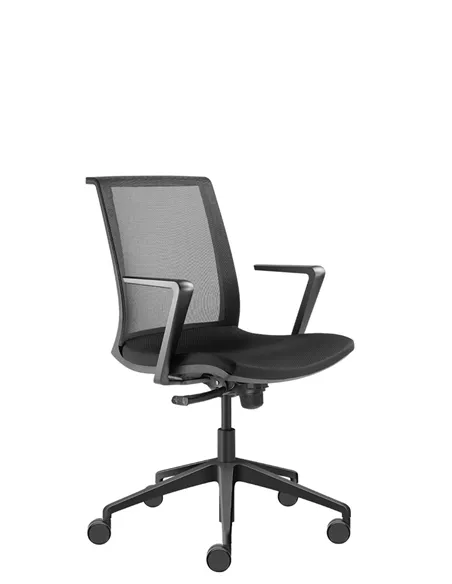 Крісло LD SEATING LYRA NET 203, F80-N1 для відвідувачів