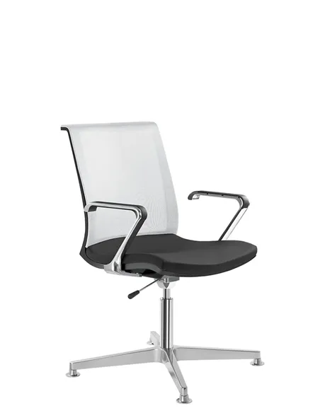 Крісло LD SEATING LYRA NET 203, F34-N6 для відвідувачів