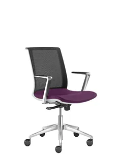 Кресло LD SEATING LYRA NET 213, F80-N6 для посетителей