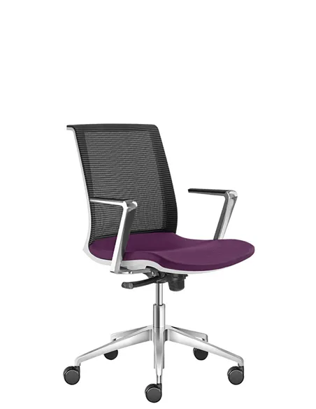 Крісло LD SEATING LYRA NET 213, F80-N6 для відвідувачів