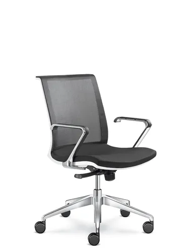 Крісло LD SEATING LYRA NET 213, F80-N6 для відвідувачів