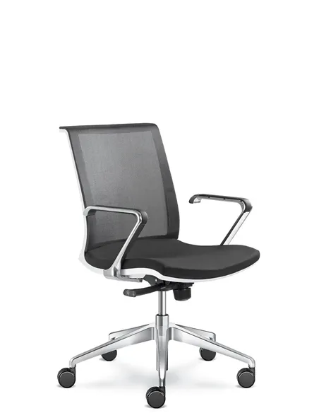 Крісло LD SEATING LYRA NET 213, F80-N6 для відвідувачів