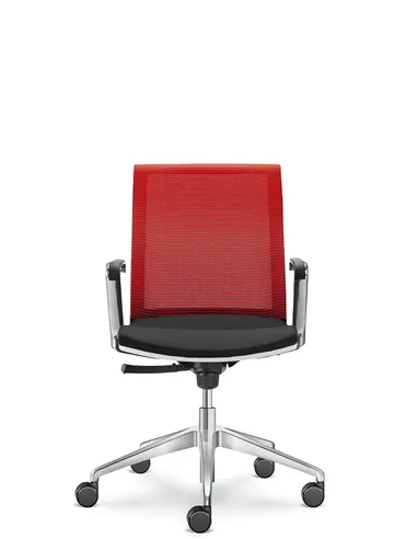 Крісло LD SEATING LYRA NET 213, F80-N6 для відвідувачів