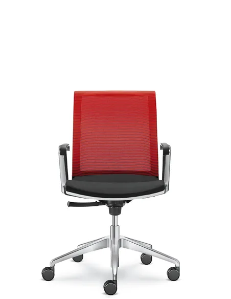 Крісло LD SEATING LYRA NET 213, F80-N6 для відвідувачів