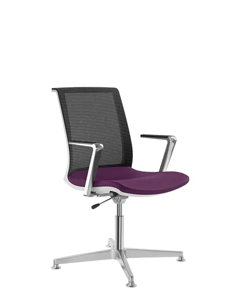 Крісло LD SEATING LYRA NET 213, F34-N6 для відвідувачів