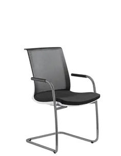 Крісло LD SEATING LYRA NET 213-Z-N2 для відвідувачів, на полозах