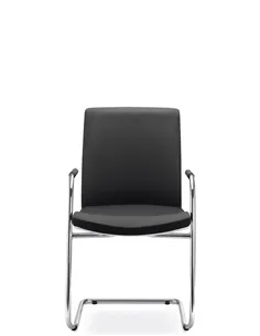 Крісло LD SEATING LYRA NET 214-Z-N4 для відвідувачів, на полозах 2