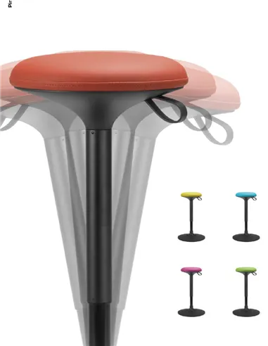 Балансуюче крісло LD SEATING PIN H850 для відвідувачів, з високим газліфтом