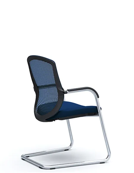 Кресло Okamura Contessa Guest chair Polished для посетителей, на полозьях