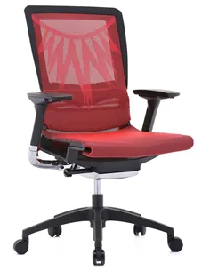 Кресло COMFORT SEATING POISE (PS-AB-LAM) эргономичное, красная сетка