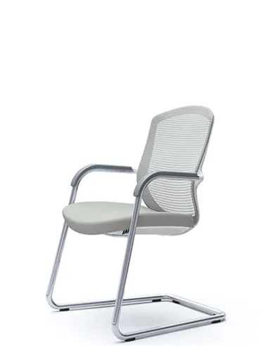 Кресло Okamura Contessa Guest chair Polished для посетителей, на полозьях