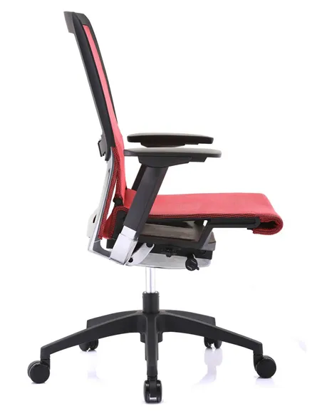 Кресло COMFORT SEATING POISE (PS-AB-LAM) эргономичное, красная сетка