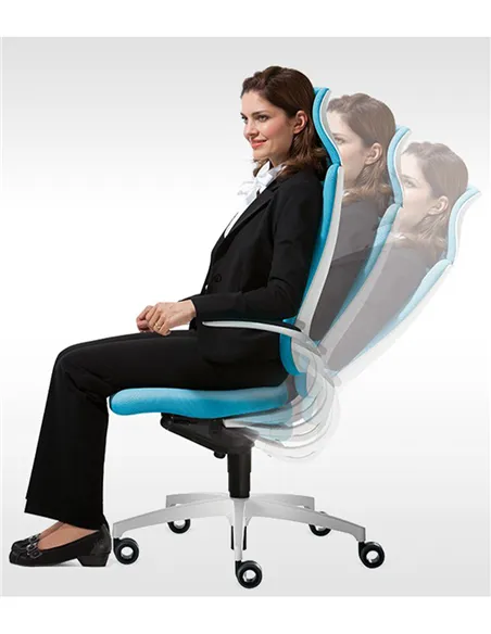 Крісло DAUPHIN INTOUCH IT-5420 ергономічне, тканинне
