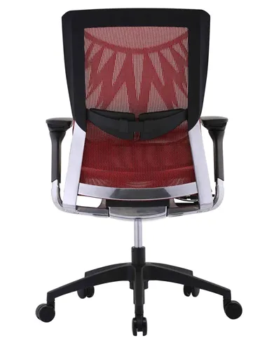 Кресло COMFORT SEATING POISE (PS-AB-LAM) эргономичное, красная сетка
