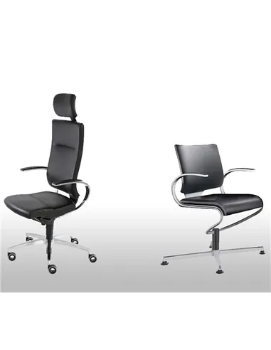 Крісло DAUPHIN INTOUCH IT-5420 ергономічне, шкіряне