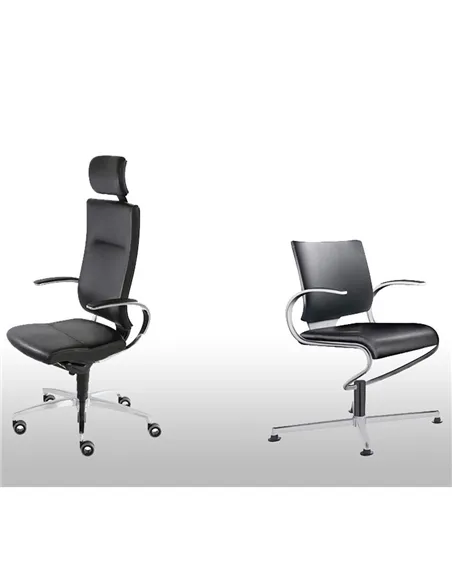 Крісло DAUPHIN INTOUCH IT-5420 ергономічне, шкіряне