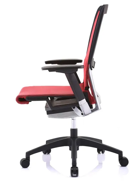 Кресло COMFORT SEATING POISE (PS-AB-LAM) эргономичное, красная сетка