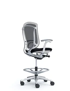 Крісло OKAMURA CONTESSA SECONDA HIGH POLISHED, з підставкою для ніг 2
