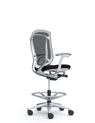 Крісло OKAMURA CONTESSA SECONDA HIGH POLISHED, з підставкою для ніг