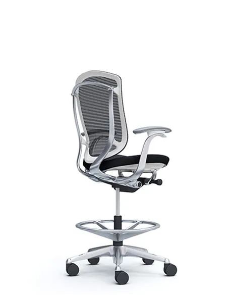 Крісло OKAMURA CONTESSA SECONDA HIGH POLISHED, з підставкою для ніг