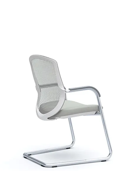 Кресло Okamura Contessa Guest chair Polished для посетителей, на полозьях