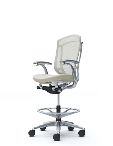 Крісло OKAMURA CONTESSA SECONDA HIGH POLISHED, з підставкою для ніг