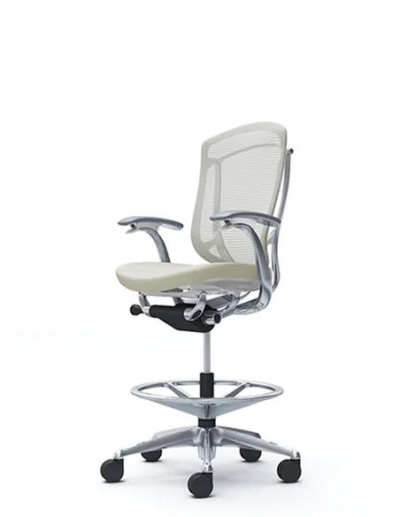 Крісло OKAMURA CONTESSA SECONDA HIGH POLISHED, з підставкою для ніг