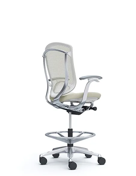 Крісло OKAMURA CONTESSA SECONDA HIGH POLISHED, з підставкою для ніг