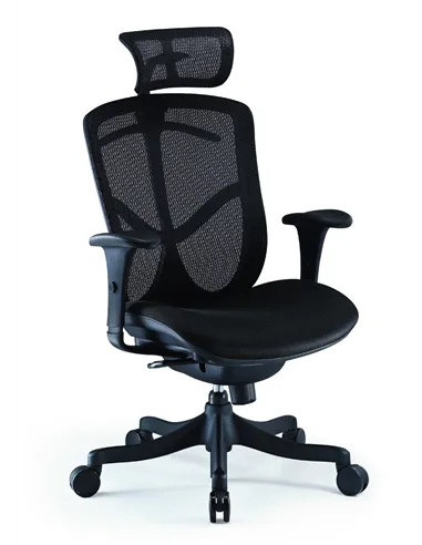 Кресло COMFORT SEATING BRANT SIMPLE (BRSS-HBM-F) с тканевым сиденьем, с подголовником, для оператора