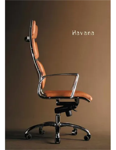 Кресло SITIA HAVANA (мод. HAVAI) для руководителя, кожаное
