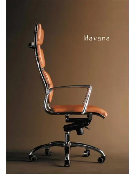 Кресло SITIA HAVANA (мод. HAVAI) для руководителя, кожаное