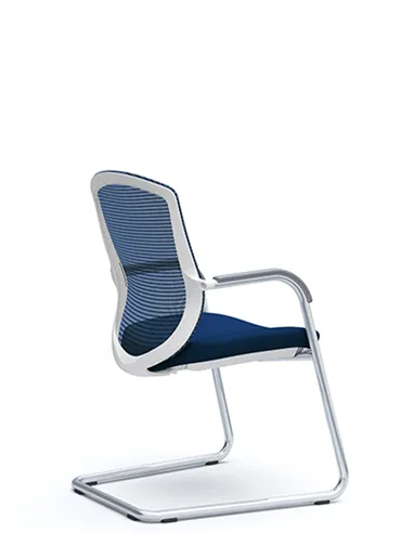 Кресло Okamura Contessa Guest chair Polished для посетителей, на полозьях