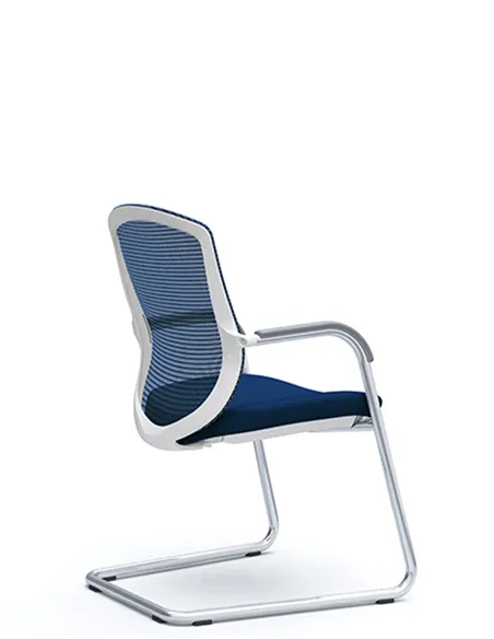 Кресло Okamura Contessa Guest chair Polished для посетителей, на полозьях