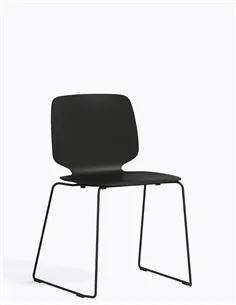 Стілець PEDRALI BABILA 2740 BLACK на полозах