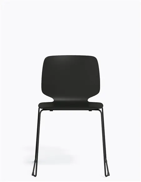 Стул PEDRALI BABILA 2740 BLACK на полозьях