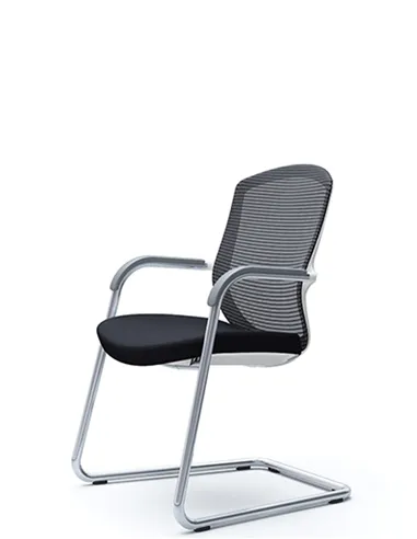 Кресло Okamura Contessa Guest chair Polished для посетителей, на полозьях