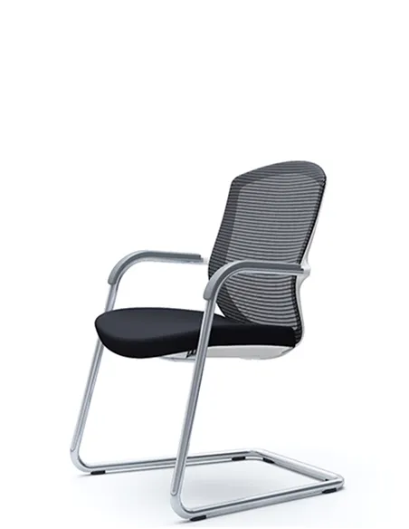 Кресло Okamura Contessa Guest chair Polished для посетителей, на полозьях